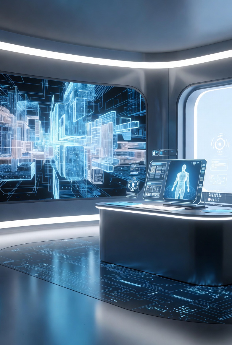 AI-Generated 3D Environment